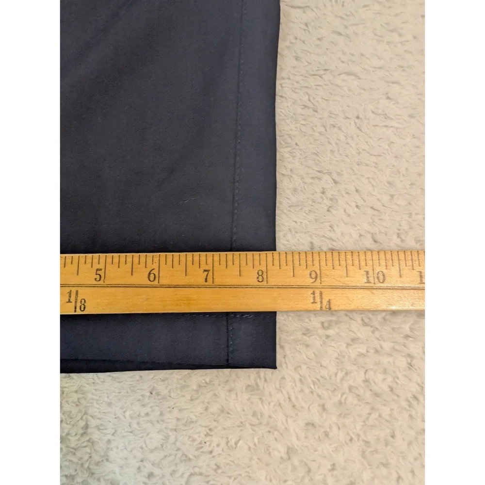 Tasc Mens 38x30 Motion Pant Straight Fit Blue Bamboo Viscose Stretch Water Resis
